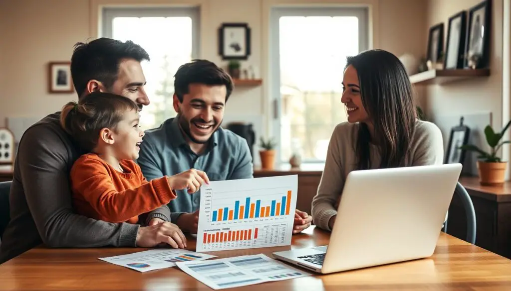 Family Money Management Conversation