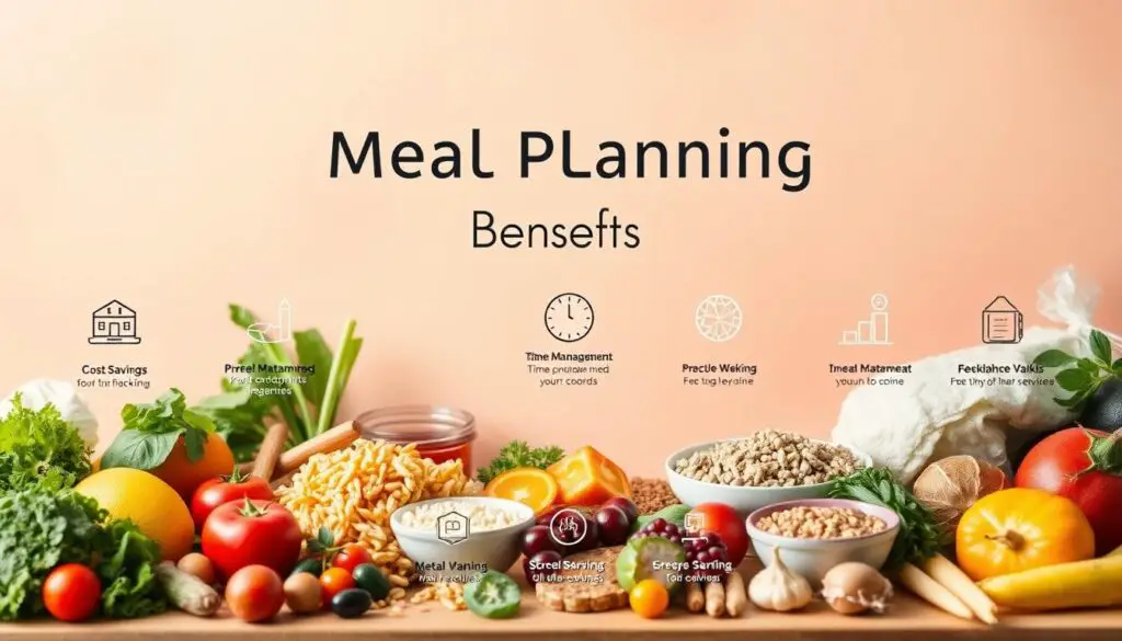 Meal Planning Benefits Infographic